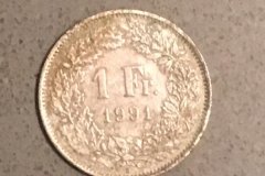 1-Franse-Frank-voorzijde