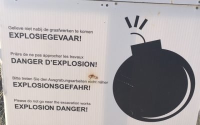 Obus gevonden in Blankenberge